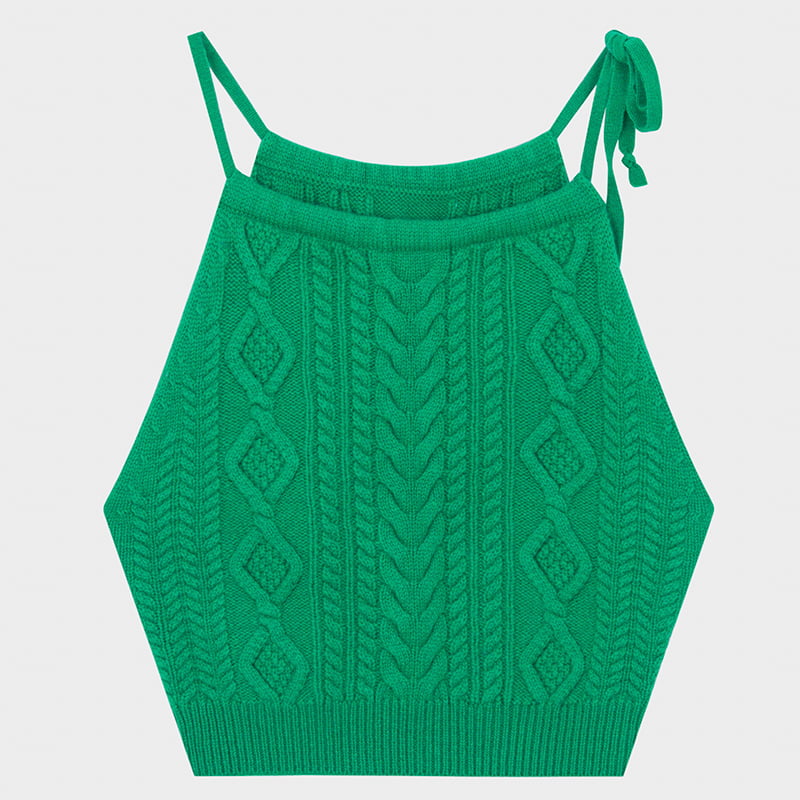 ML2239 Sweet Cool Style Camisole Short Knitted Suspenders
