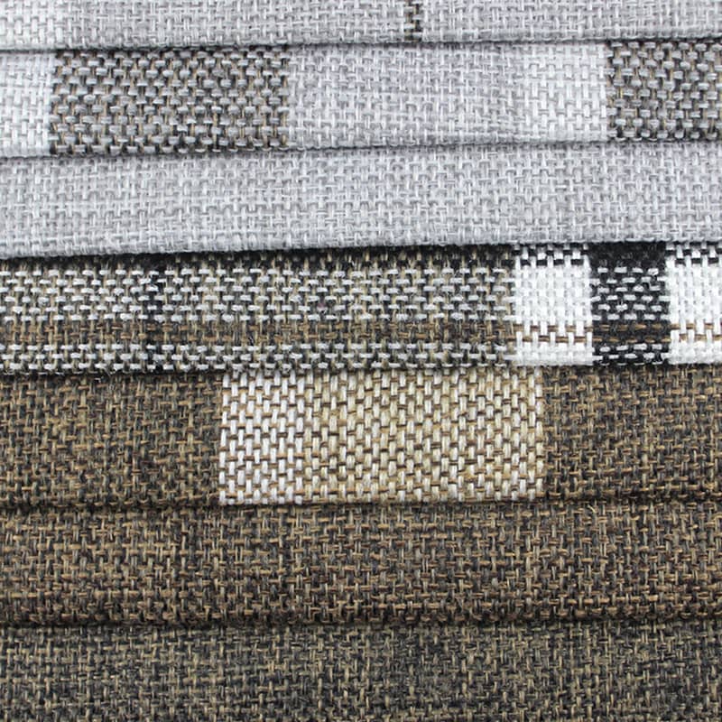 SM-A0004 Sedatus Polyester et Linteum Sofa Fabric