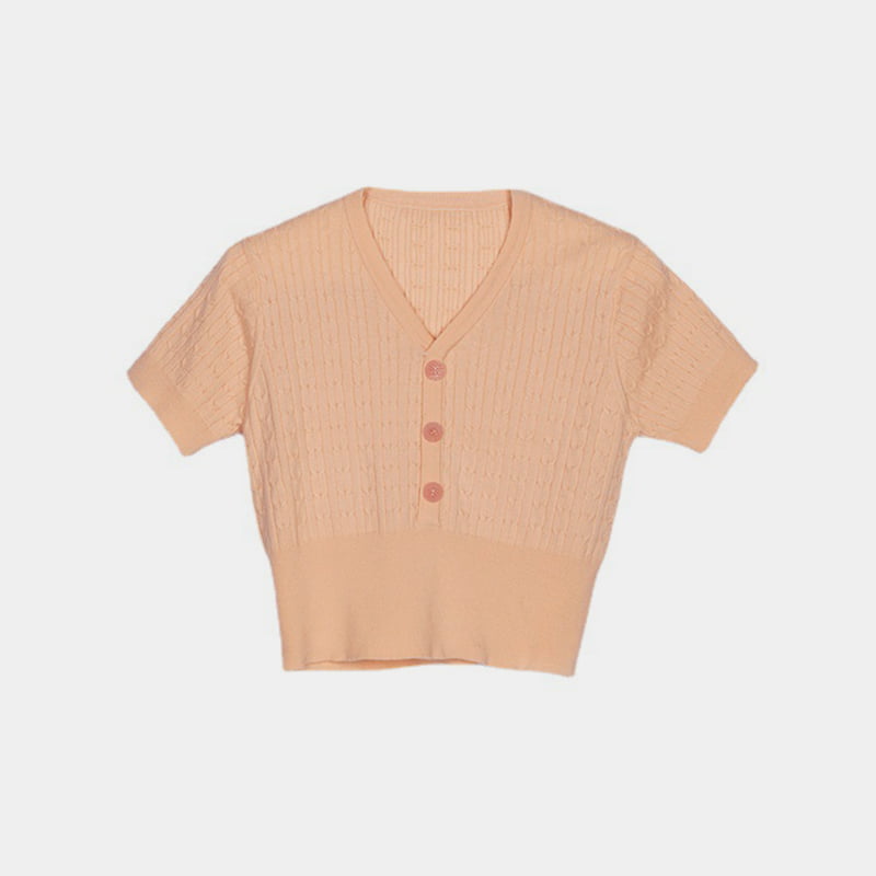 SM-K0002 Faux Linteum V-Colum Cropped Mulierum Gracili Fit subtemine DESULTOR